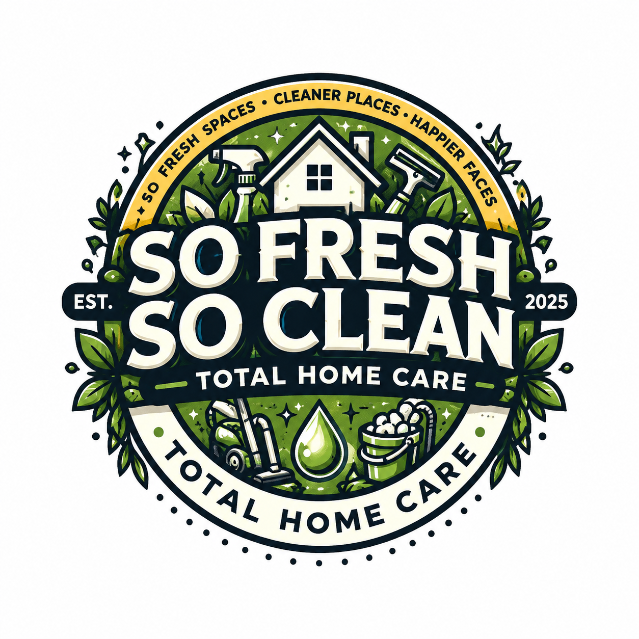 So Fresh So Clean — Total Home Care logo
